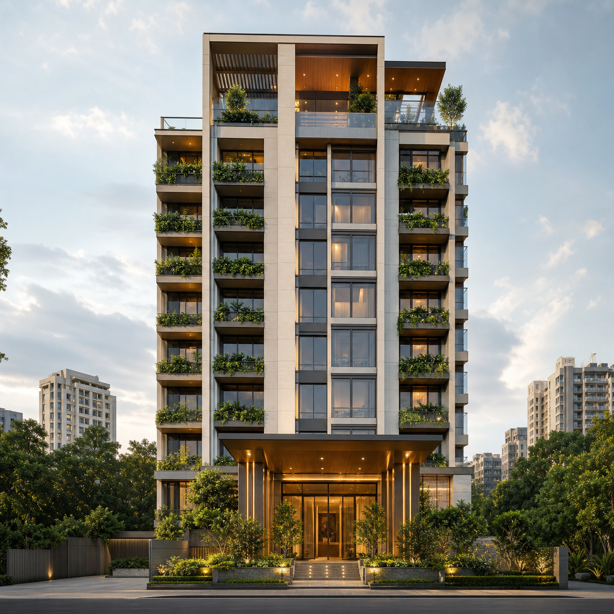 FCA Skyline Tower real estate project